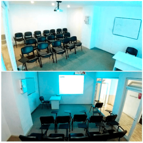 Language center for English and Turkish with 3 teachers and 14 rooms