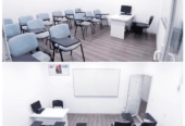 Language center for English and Turkish with 3 teachers and 14 rooms