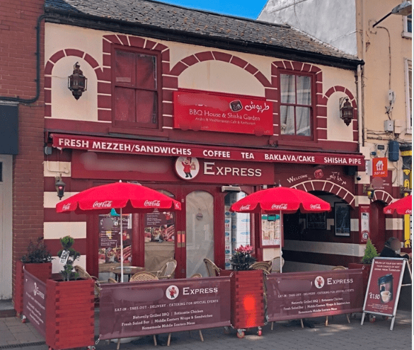 Stylish Middle Eastern Restaurant And Shisha Garden