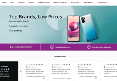 Popular And Trusted Online Electrical Goods Retailer For Sale