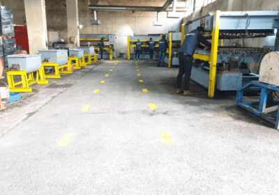 producing rubber floorings for indoor & outdoor areas