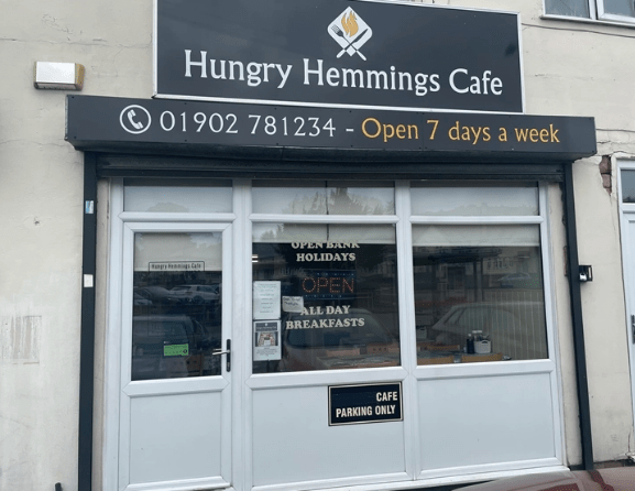 Established Wolverhampton Cafe Hungry Hemmings Cafe For Sale